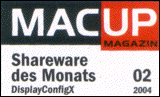 shareware des monats, macup 2/04